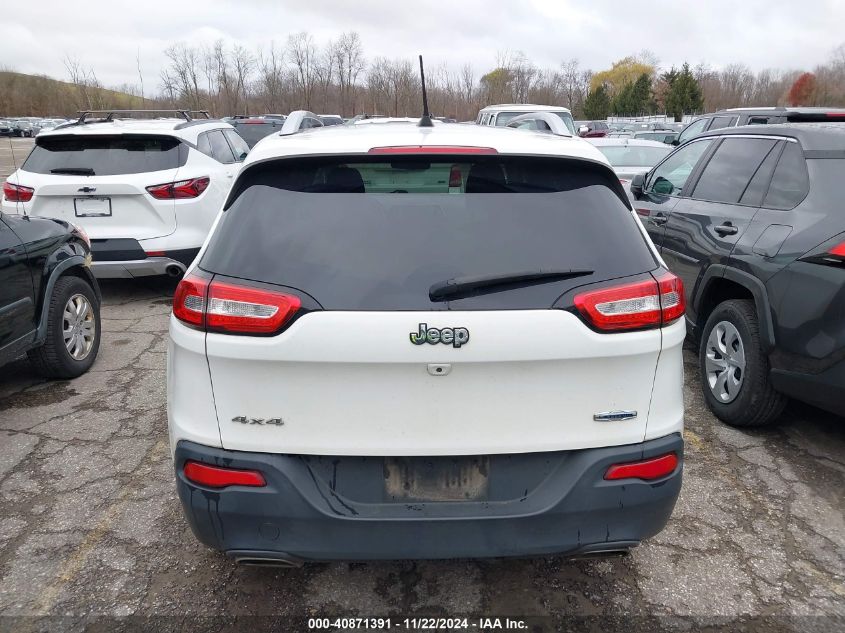 2016 Jeep Cherokee Latitude VIN: 1C4PJMCSXGW368094 Lot: 40871391