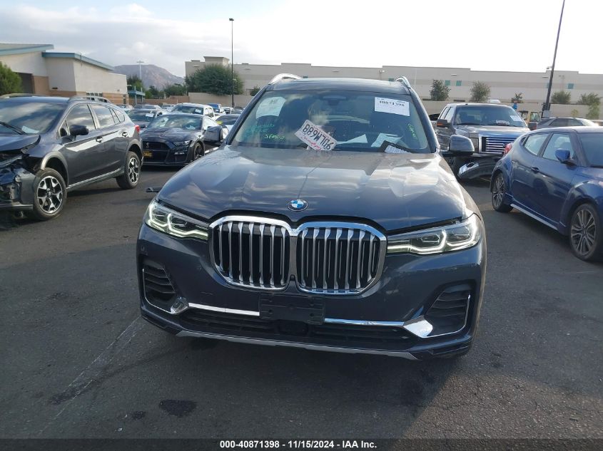 2020 BMW X7 xDrive40I VIN: 5UXCW2C06L9B40803 Lot: 40871398