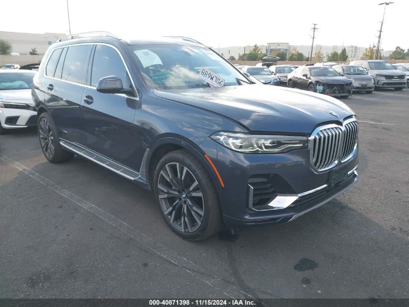 2020 BMW X7 xDrive40I VIN: 5UXCW2C06L9B40803 Lot: 40871398