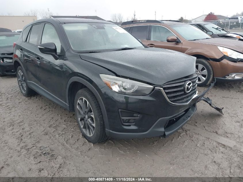 2016 Mazda Cx-5 Grand Touring VIN: JM3KE4DYXG0772024 Lot: 40871409