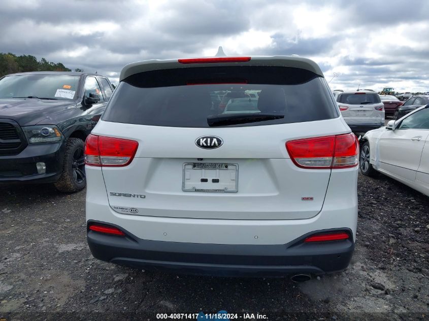 2016 Kia Sorento 2.4L Lx VIN: 5XYPG4A34GG008665 Lot: 40871417