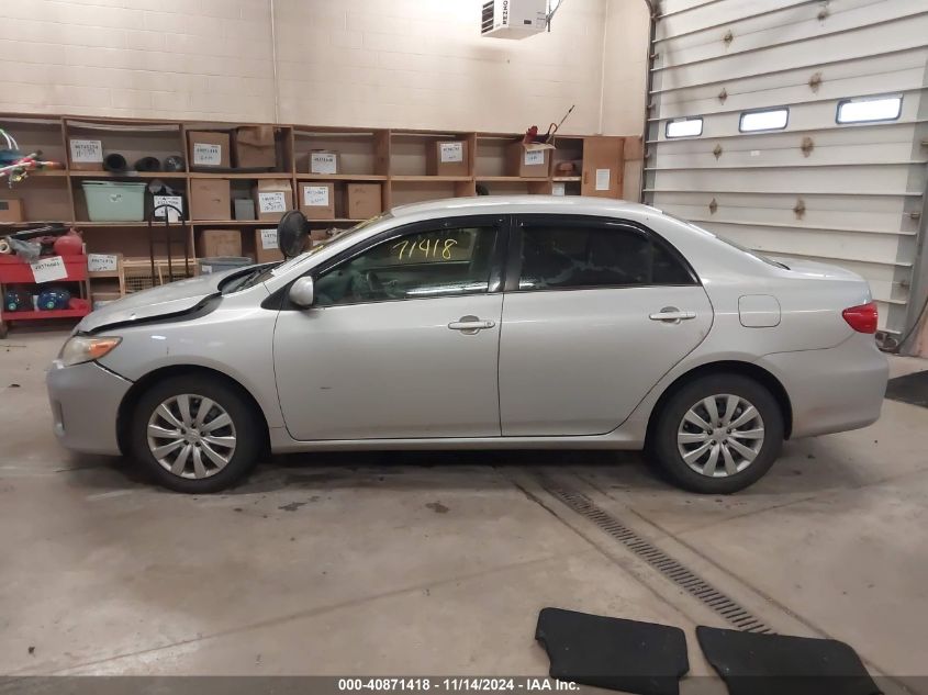 2013 Toyota Corolla Le VIN: 2T1BU4EE2DC115722 Lot: 40871418