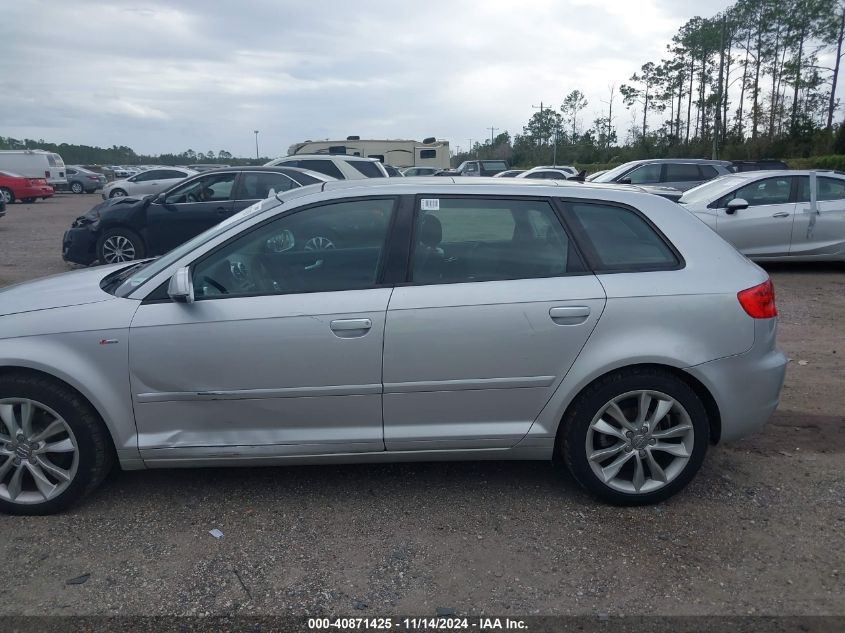 2013 Audi A3 2.0 Tdi Premium VIN: WAUBJAFM1DA022592 Lot: 40871425