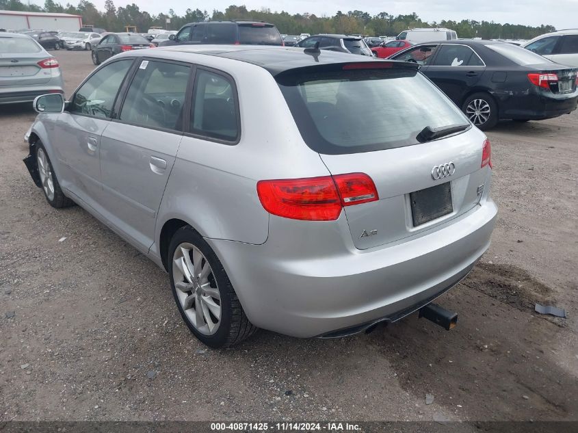 2013 Audi A3 2.0 Tdi Premium VIN: WAUBJAFM1DA022592 Lot: 40871425