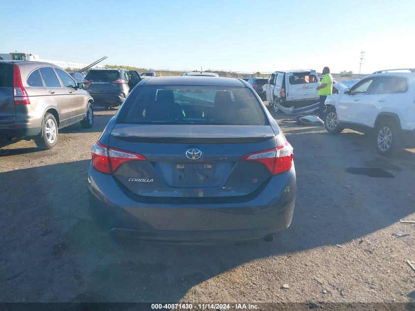 2015 Toyota Corolla S Plus VIN: 5YFBURHEXFP235392 Lot: 40871430