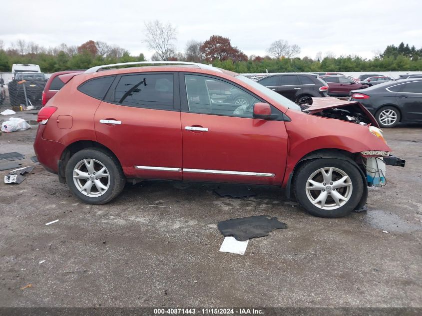 2011 Nissan Rogue Sv VIN: JN8AS5MT2BW187889 Lot: 40871443