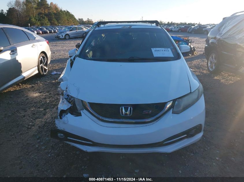 2015 Honda Civic Si VIN: 2HGFB6E59FH708068 Lot: 40871453