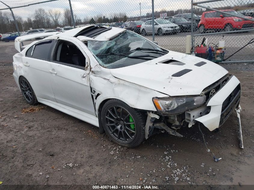 2014 Mitsubishi Lancer Evolution Gsr VIN: JA32W8FV5EU012572 Lot: 40871463