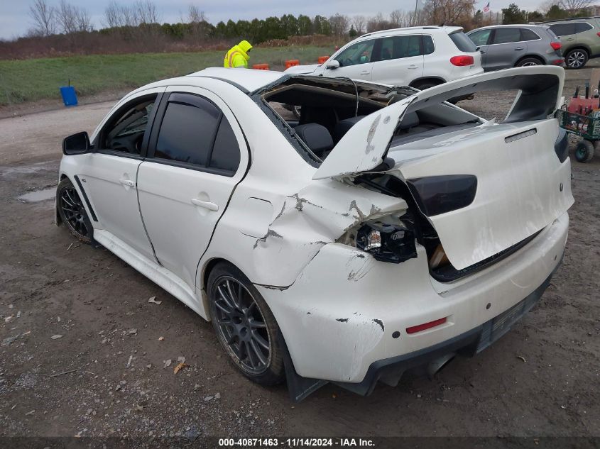 2014 Mitsubishi Lancer Evolution Gsr VIN: JA32W8FV5EU012572 Lot: 40871463