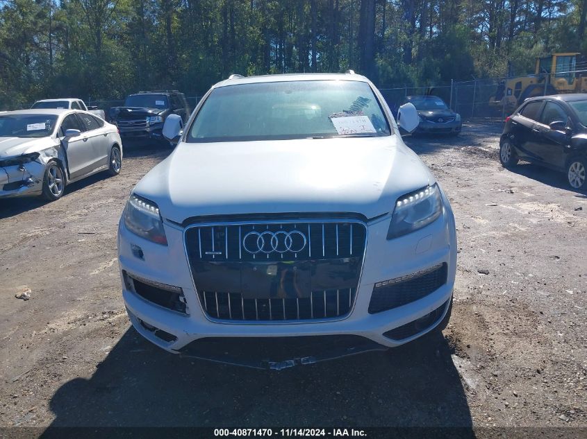 2013 Audi Q7 3.0T S Line Prestige VIN: WA1DGAFE4DD013686 Lot: 40871470