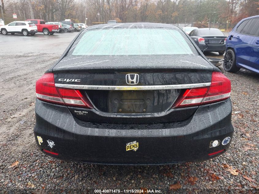 2013 Honda Civic Lx VIN: 19XFB2F58DE245807 Lot: 40871475