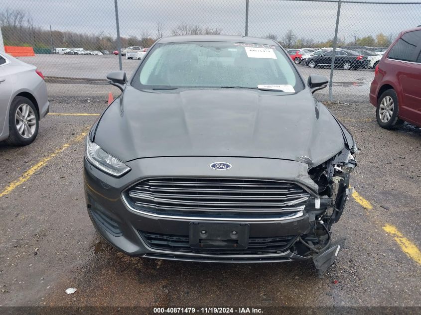 2016 Ford Fusion Se VIN: 1FA6P0H79G5130272 Lot: 40871479