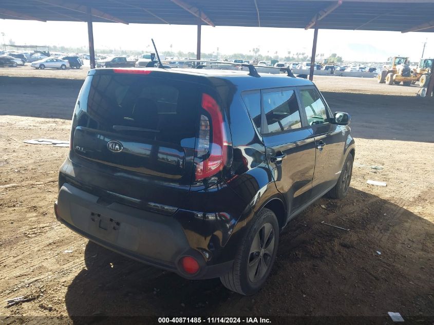 VIN KNDJN2A27F7800490 2015 KIA Soul no.4