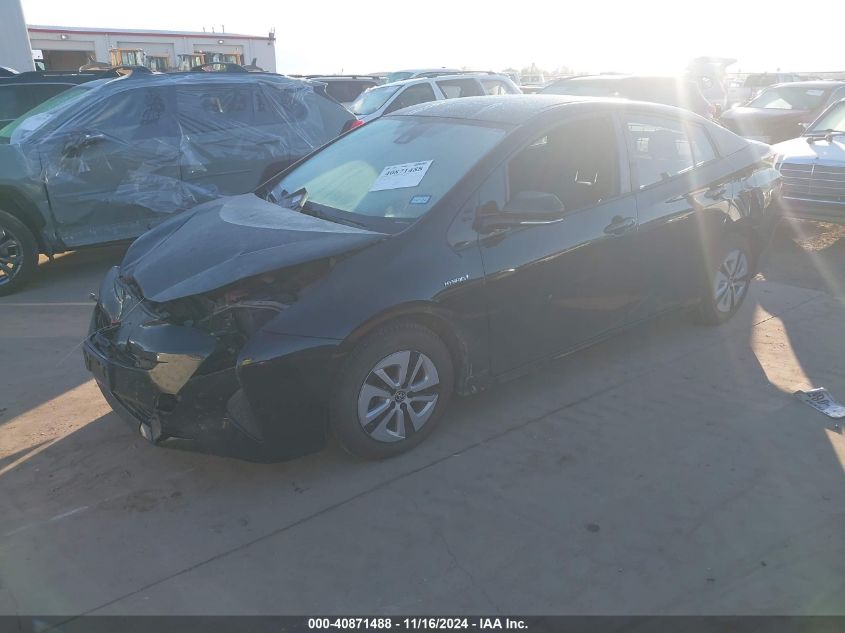 VIN JTDKBRFU0H3054085 2017 TOYOTA PRIUS no.2