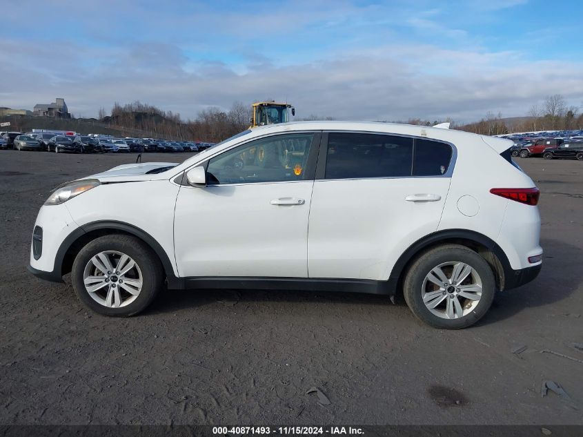 2017 Kia Sportage Lx VIN: KNDPM3AC1H7100351 Lot: 40871493