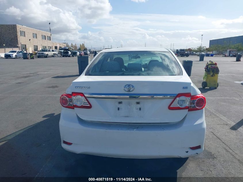 2013 Toyota Corolla Le VIN: 5YFBU4EE1DP171585 Lot: 40871519