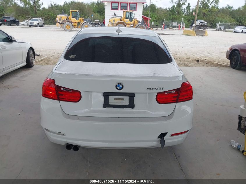 2015 BMW 328I VIN: WBA3A5G57FNS87385 Lot: 40871526