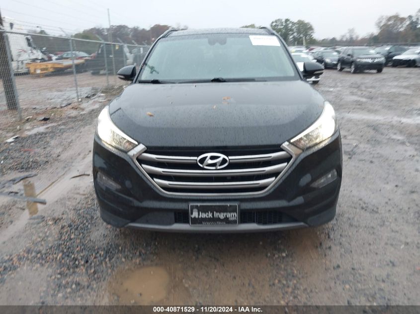 2016 Hyundai Tucson Limited VIN: KM8J3CA21GU091758 Lot: 40871529