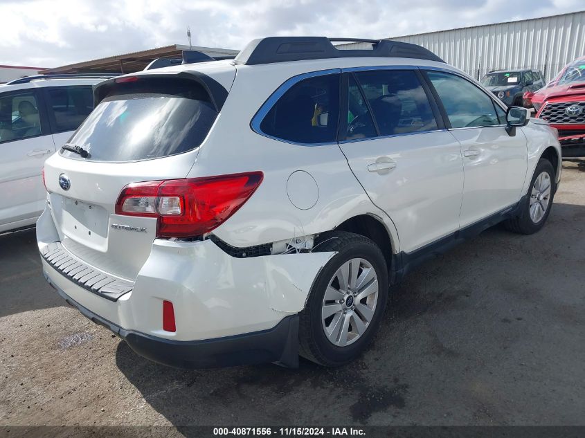 2017 Subaru Outback 2.5I Premium VIN: 4S4BSACC1H3306404 Lot: 40871556