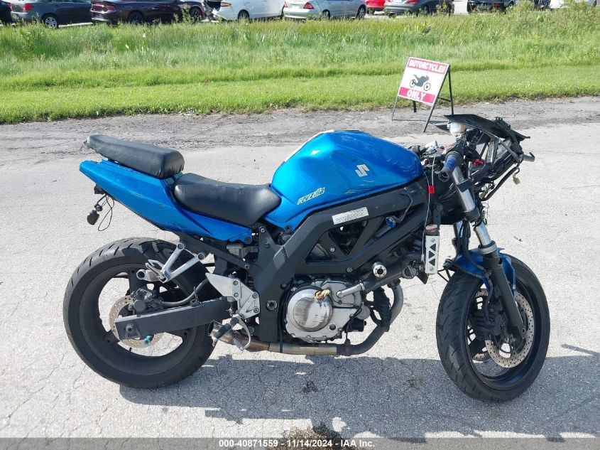 2006 Suzuki Sv650 VIN: JS1VP53A862101233 Lot: 40871559