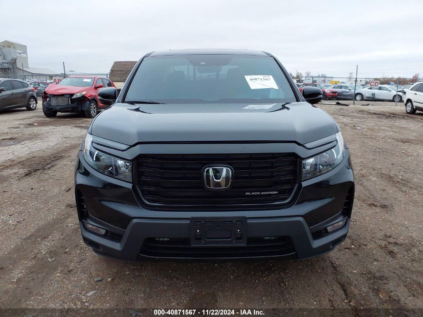 2021 Honda Ridgeline Black Edition VIN: 5FPYK3F88MB021673 Lot: 40871567