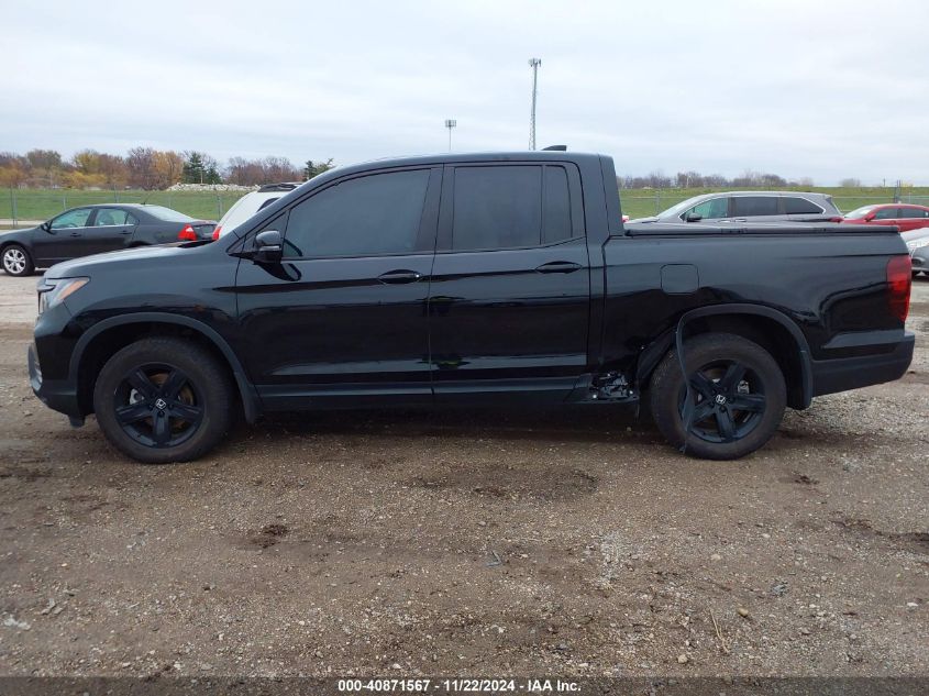 2021 Honda Ridgeline Black Edition VIN: 5FPYK3F88MB021673 Lot: 40871567