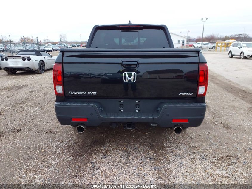 2021 Honda Ridgeline Black Edition VIN: 5FPYK3F88MB021673 Lot: 40871567