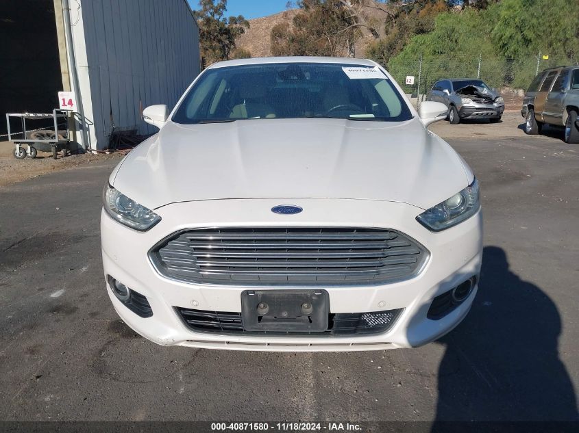 2016 FORD FUSION ENERGI TITANIUM - 3FA6P0SU2GR241581