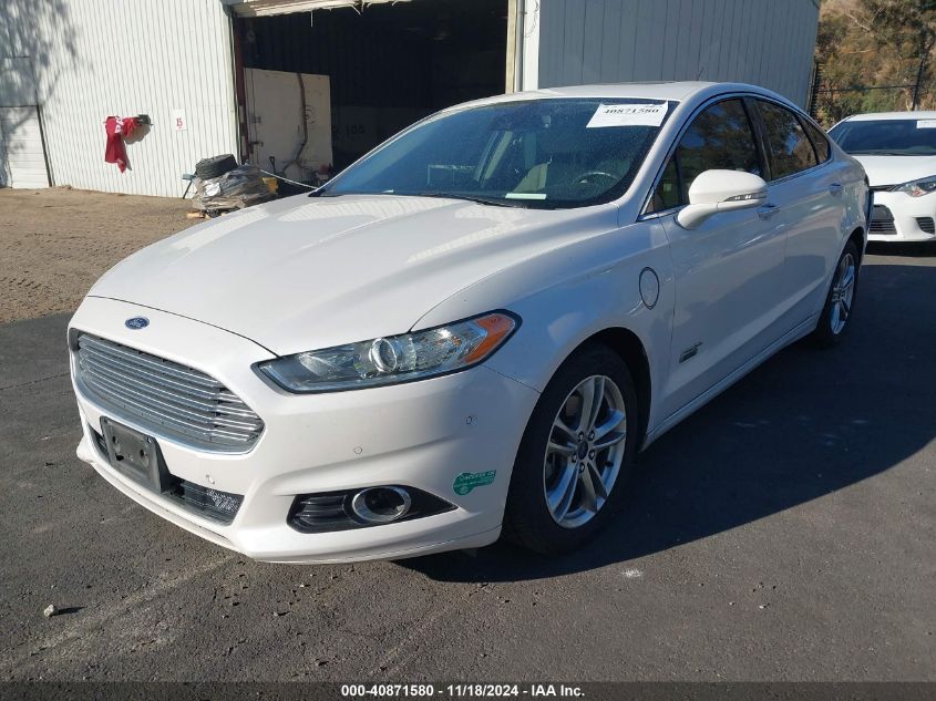 VIN 3FA6P0SU2GR241581 2016 Ford Fusion, Energi Tita... no.2