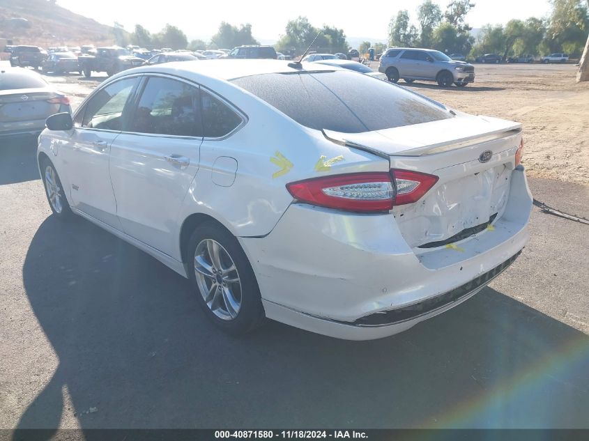 VIN 3FA6P0SU2GR241581 2016 Ford Fusion, Energi Tita... no.3