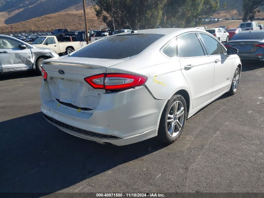 2016 FORD FUSION ENERGI TITANIUM - 3FA6P0SU2GR241581