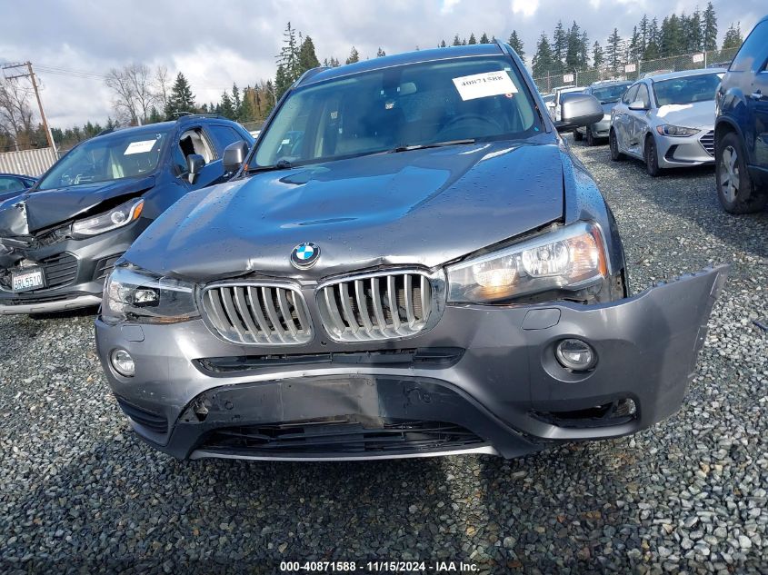 2016 BMW X3 XDRIVE28I - 5UXWX9C55G0D82894