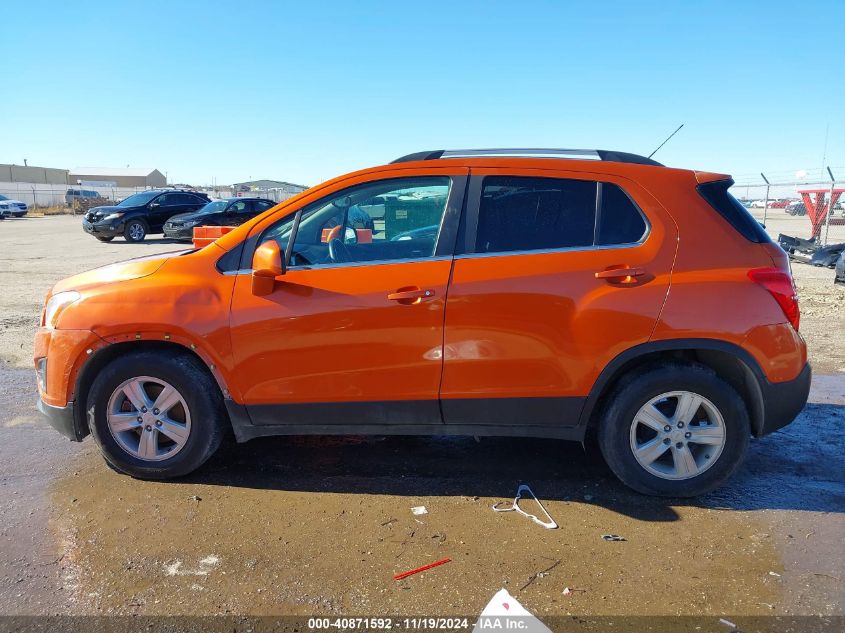 2015 Chevrolet Trax Lt VIN: KL7CJLSBXFB227684 Lot: 40871592