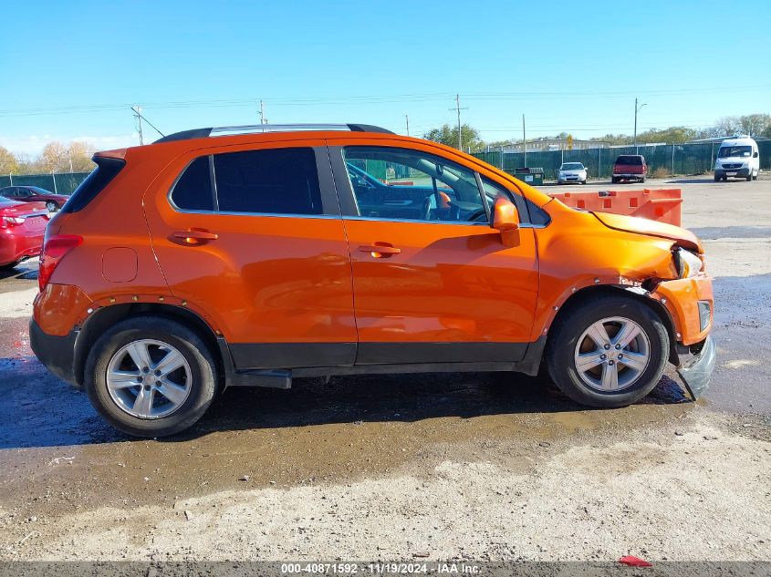 2015 Chevrolet Trax Lt VIN: KL7CJLSBXFB227684 Lot: 40871592