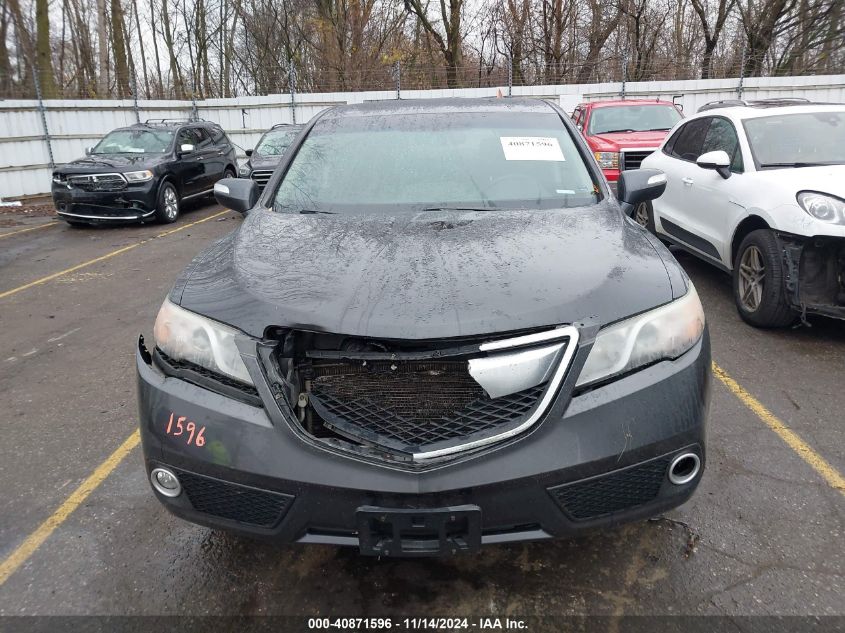 2014 Acura Rdx VIN: 5J8TB4H58EL010605 Lot: 40871596