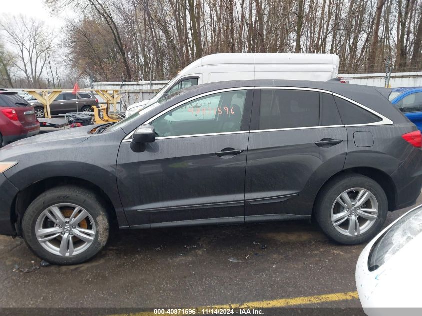 2014 Acura Rdx VIN: 5J8TB4H58EL010605 Lot: 40871596