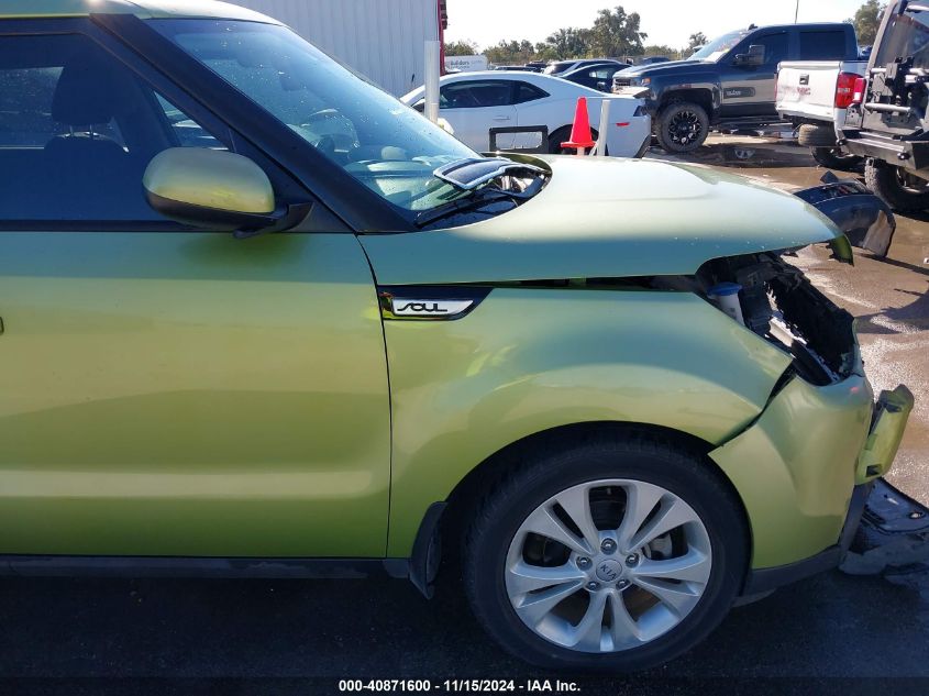 2015 Kia Soul + VIN: KNDJP3A51F7788282 Lot: 40871600