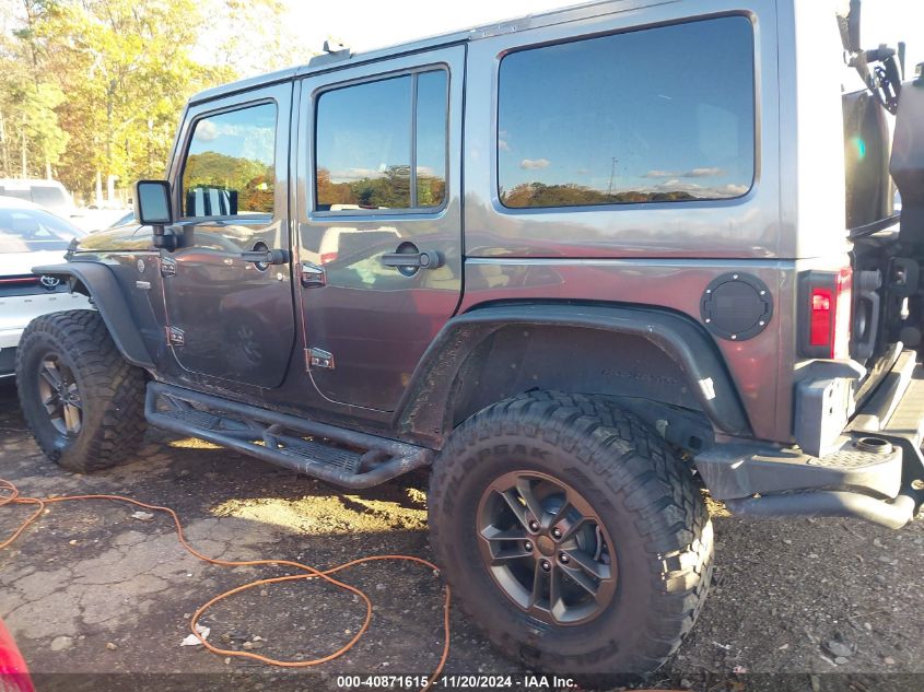 2016 Jeep Wrangler Unlimited 75Th Anniversary VIN: 1C4BJWEG7GL229248 Lot: 40871615