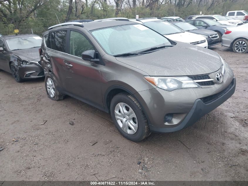 2015 Toyota Rav4 Le VIN: JTMBFREVXFD169363 Lot: 40871622