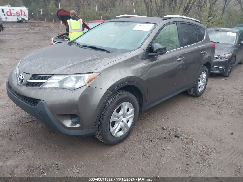 2015 Toyota Rav4 Le VIN: JTMBFREVXFD169363 Lot: 40871622