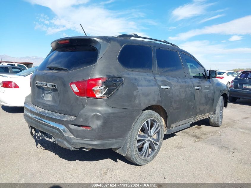 2017 Nissan Pathfinder Platinum VIN: 5N1DR2MN9HC680365 Lot: 40871624