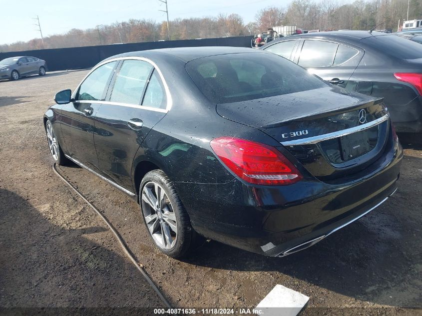 VIN 55SWF4KB6GU172235 2016 Mercedes-Benz C 300, 4Ma... no.3