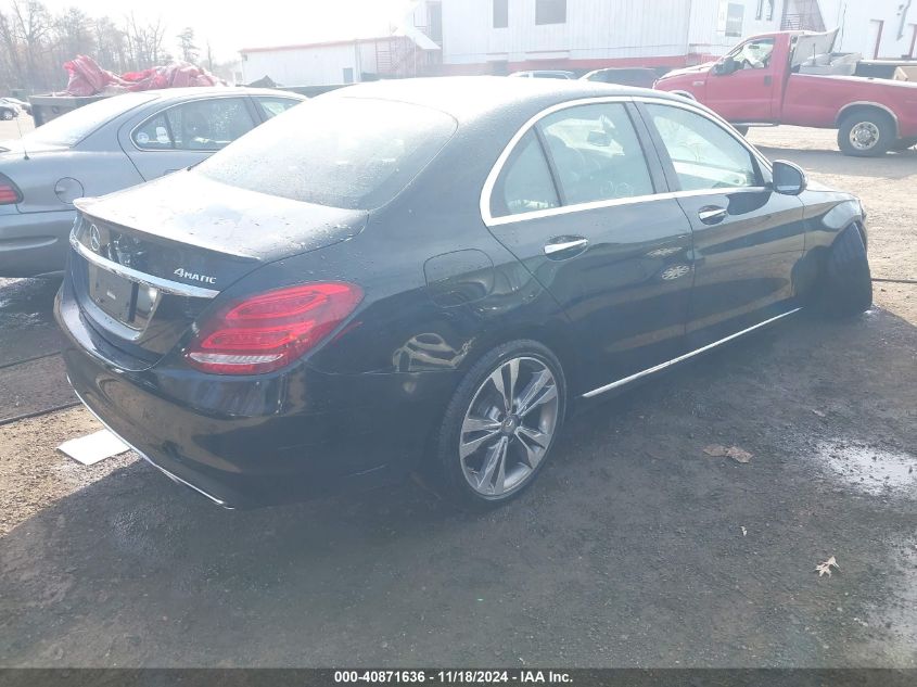 VIN 55SWF4KB6GU172235 2016 Mercedes-Benz C 300, 4Ma... no.4