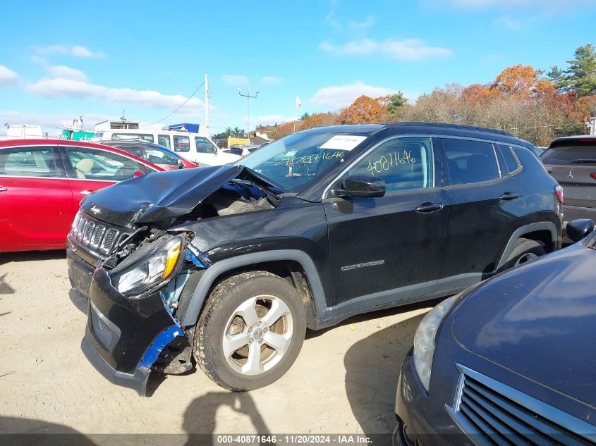 2019 Jeep Compass Latitude 4X4 VIN: 3C4NJDBB6KT593734 Lot: 40871646