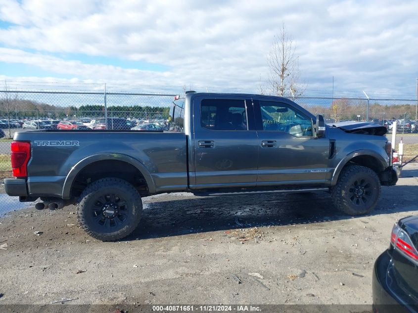 2020 Ford F-250 Lariat VIN: 1FT8W2BTXLED83179 Lot: 40871651