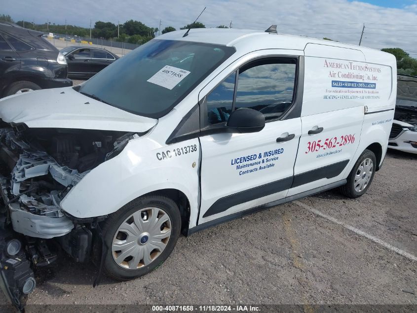 2019 Ford Transit Connect Xlt VIN: NM0LS7F2XK1393122 Lot: 40871658