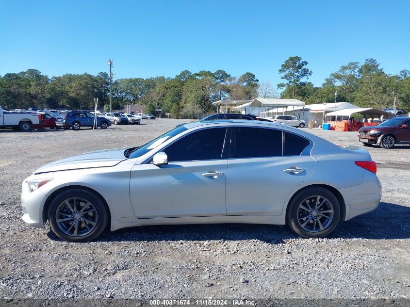 2017 Infiniti Q50 3.0T Signature Edition VIN: JN1EV7AR7HM837431 Lot: 40871674