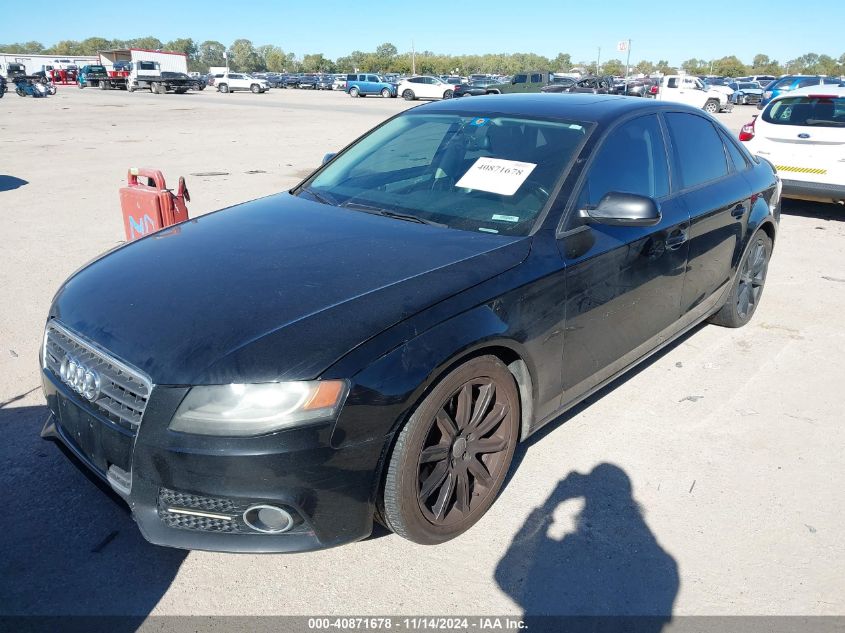 2011 Audi A4 2.0T Premium VIN: WAUBFAFL1BN055011 Lot: 40871678