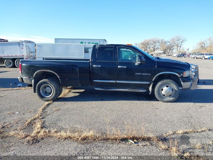 2004 Dodge Ram 3500 Slt/Laramie VIN: 3D7MU48C24G239987 Lot: 40908974