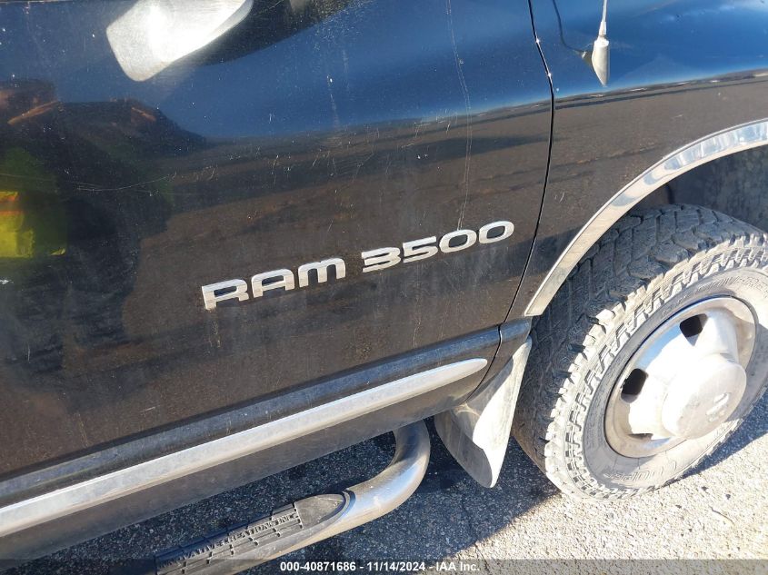 2004 Dodge Ram 3500 Slt/Laramie VIN: 3D7MU48C24G239987 Lot: 40908974